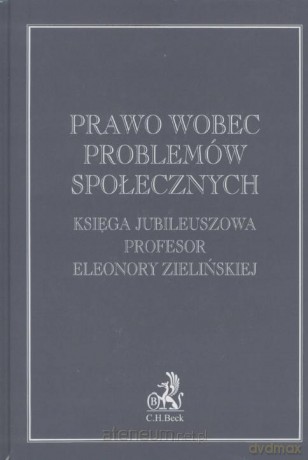 Prawo wobec problemów społecznych [KSIĄŻKA]