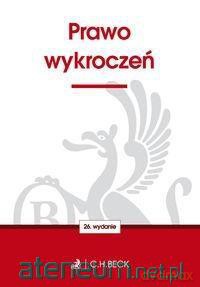 Prawo wykroczeń [KSIĄŻKA]