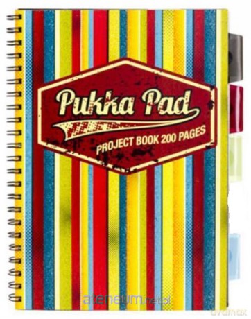 Project Book Americano B5/100 kr żółty (3 szt)