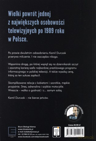 Przerwa w emisji - Kamil Durczok [KSIĄŻKA]