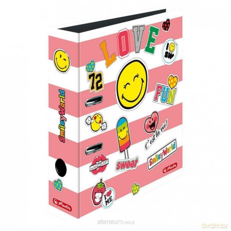 Segregator A4 8 cm SmileyWorld Girly