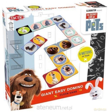 Sekretne Życie Zwierzaków - Giant Easy Domino [GRA]