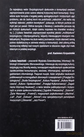 Socjologiczne dyskursy o konsumpcji - Łukasz Iwasiński [KSIĄŻKA]