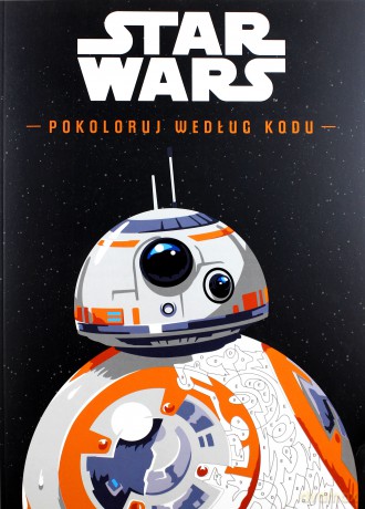 Star Wars. Pokoloruj według kodu (Gwiezdne Wojny) [KSIĄŻKA]