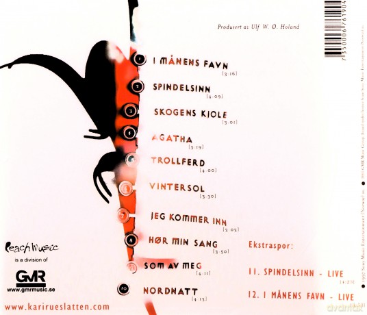 Kari Rueslatten: Spindelsinn [CD]