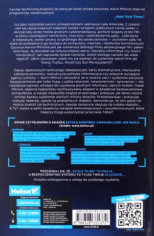 Sztuka podstępu. Łamałem ludzi, nie hasła [KSIĄŻKA]