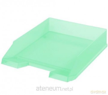 Szuflada na dokumenty transparentna pastel miętowa