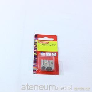 Temperówka metalowa podwójna