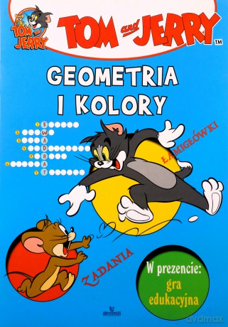 Tom i Jerry. Geometria i kolory [KSIĄŻKA]