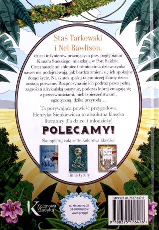 W pustyni i w puszczy kolor - Henryk Sienkiewicz [KSIĄŻKA]