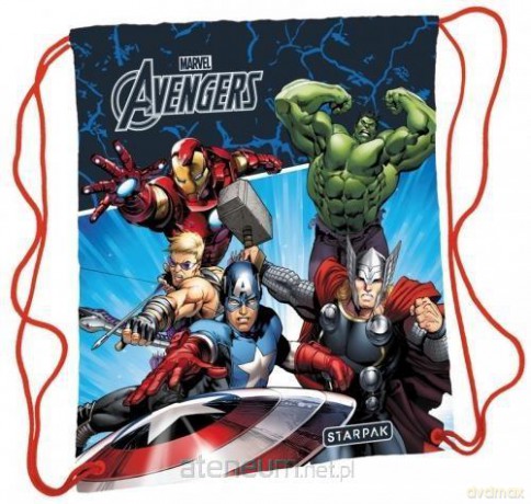 Worek szkolny na ramię Avengers