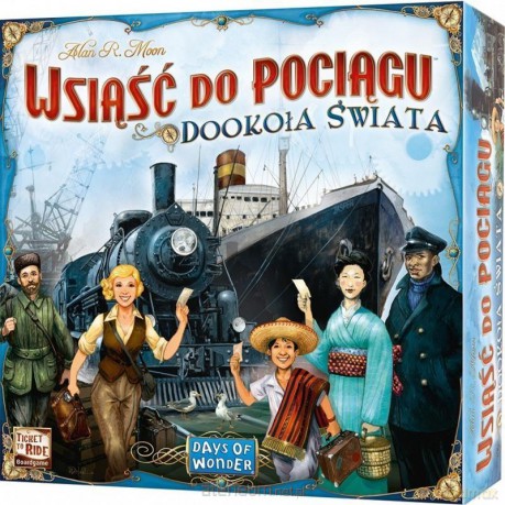 Wsiąść do Pociągu: Dookoła Świata [GRA PLANSZOWA]