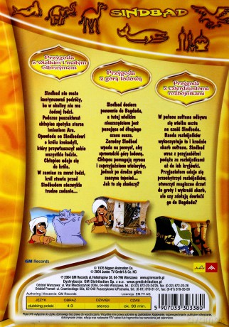 Sindbad: przygoda z góra lodową [DVD]