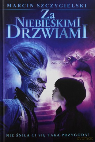Za niebieskimi drzwiami (okładka filmowa) - Marcin Szczygielski [KSIĄŻKA]