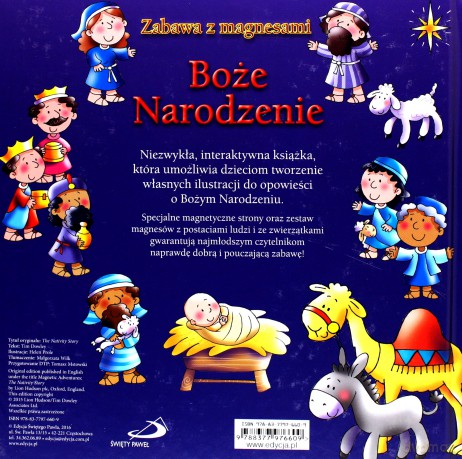 Zabawa z magnesami. Boże Narodzenie [KSIĄŻKA]