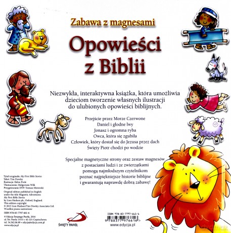 Zabawa z magnesami. Opowieści z Biblii [KSIĄŻKA]