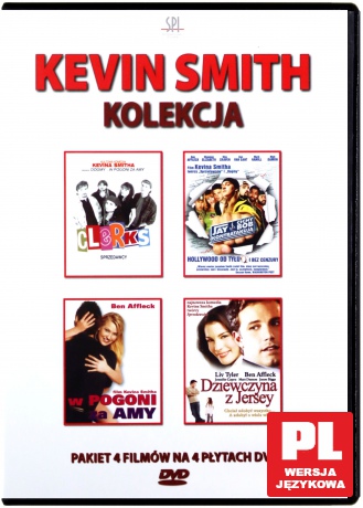 Clerks - Sprzedawcy/W pogoni za Amy/Dziewczyna z Jersey/Jay i Cichy Bob kontratakują [4DVD]