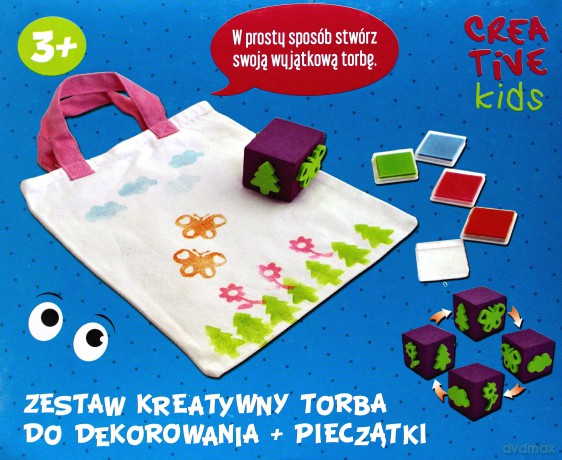 Zestaw kreatywny Torba+pieczątki