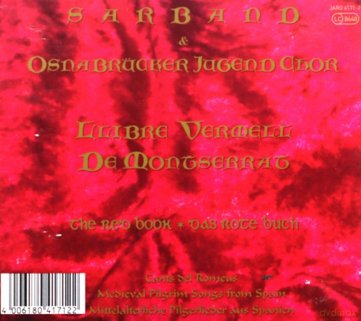 Sarband: Llibre Vermell (digipack) [CD]