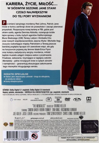 Mentalista sezon 7 [3DVD]