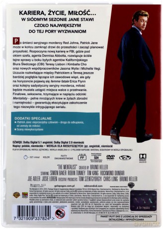 Mentalista sezon 7 [3DVD]