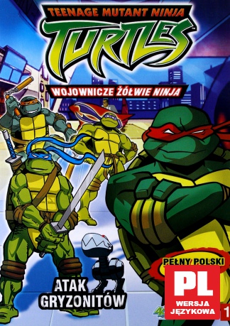 Wojownicze Żółwie Ninja cz.1 Atak gryzonitów [DVD]
