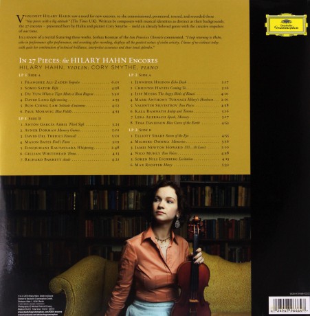 Hilary Hahn: In 27 Pieces [Winyl]
