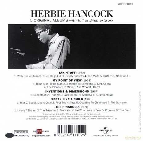 Herbie Hancock: 5 Original Albums [5CD]