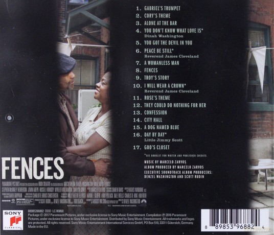 Fences soundtrack [CD]