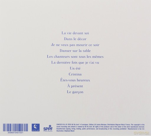 Vincent Delerm: A Present [CD]