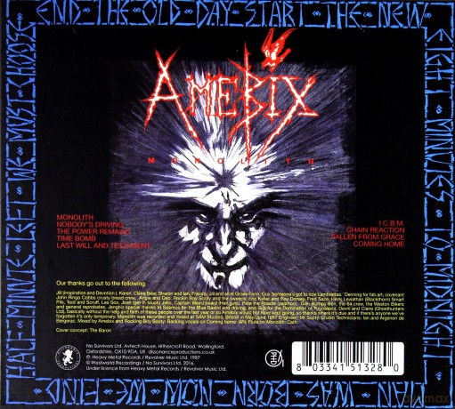 Amebix: Monolith [CD]