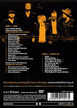 Marianne Faithfull: No Exit [DVD]+[CD]