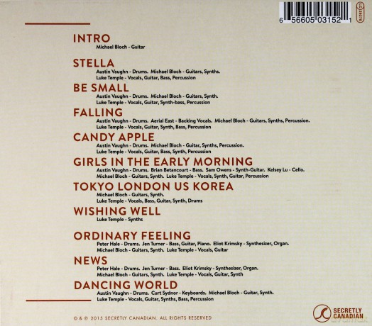 Here We Go Magic: Be Small [CD]