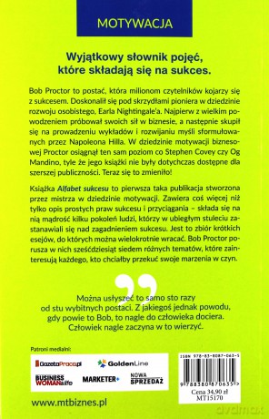 Alfabet sukcesu - Bob Proctor [KSIĄŻKA]