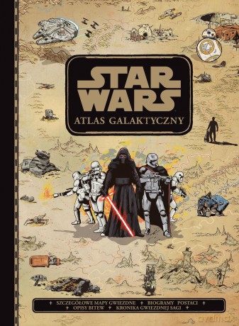 Atlas galaktyczny Star Wars (Gwiezdne Wojny) - Emil Fortune [KSIĄŻKA]