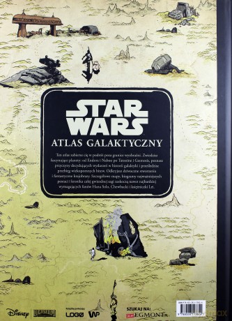 Atlas galaktyczny Star Wars (Gwiezdne Wojny) - Emil Fortune [KSIĄŻKA]