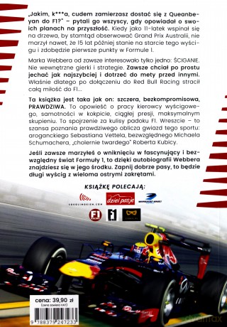 Autobiografia mark webber moja formuła 1 - Mark Webber [KSIĄŻKA]