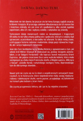 Berło i krew. Królowie i królowe Europy na wojnie 1914-1945 - Jean Des Cars [KSIĄŻKA]