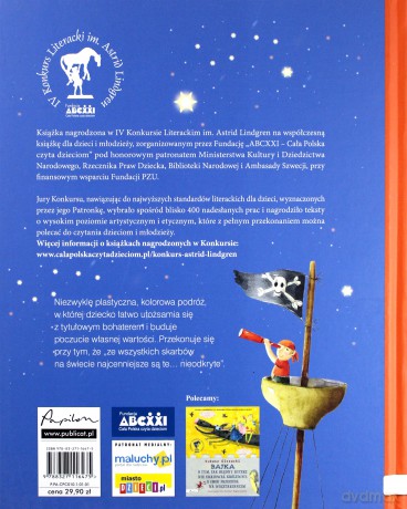 Cała Polska czyta dzieciom. Wielka wyprawa pirata nata - Ziemnicka Katarzyna [KSIĄŻKA]