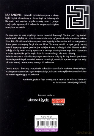 Ciemna materia i dinozaury - Lisa Randall [KSIĄŻKA]