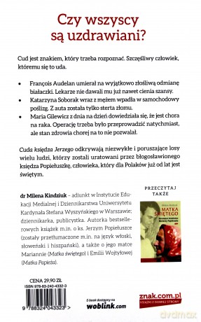 Cuda księdza Jerzego - Milena Kindziuk [KSIĄŻKA]