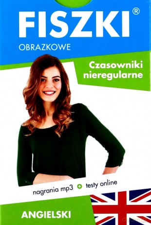 Czasowniki nieregularne. Angielski fiszki obrazkowe [KSIĄŻKA]