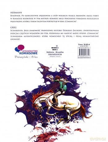 Czerwone niebo nad Laramie. Comanche (Tom 4) - Hermann Huppen [KOMIKS]