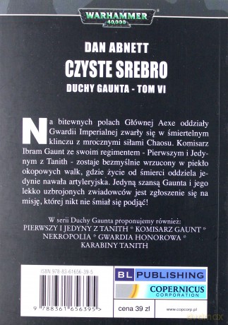 Czyste srebro. Duchy Gaunta (Tom 6) - Dan Abnett [KSIĄŻKA]
