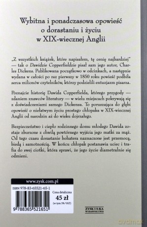 Dawid Copperfield (Tom 1) - Charles Dickens [KSIĄŻKA]
