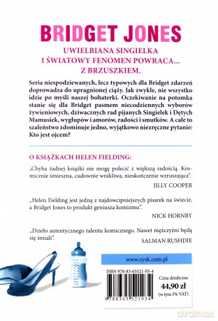 Dziennik Bridget Jones Dziecko - Helen Fielding [KSIĄŻKA]