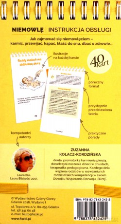 Fiszka mądry rodzic niemowlę - Zuzanna Kołacz-Kordzińska [KSIĄŻKA]