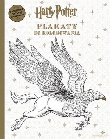 Harry Potter. Plakaty do kolorowania [KSIĄŻKA]