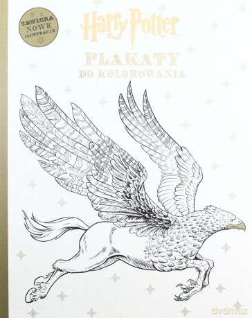 Harry Potter. Plakaty do kolorowania [KSIĄŻKA]
