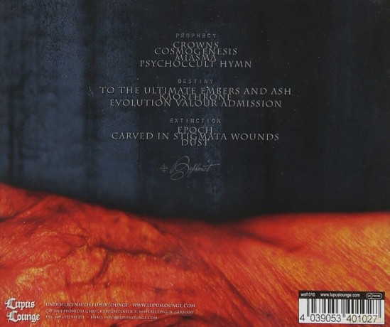 Secrets Of The Moon: Carved In Stigmata Wounds [CD]